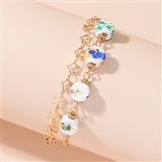( Color Flower) lovely woman spring trend temperament all-Purpose bracelet