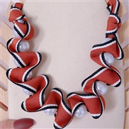 ( redPearl ) beads samll handmade all-Purpose temperament trend necklace