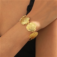 ( Gold shell )gold Shells temperament trend samll all-Purpose Leaf personality bracelet