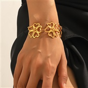 ( Gold Flower)gold flowers sun flower temperament trend samll all-Purpose personality bracelet