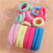 (1 ) Korean style fashion color velvet rope children leather circle rope