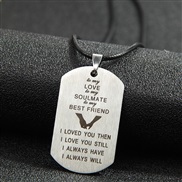 fashionOL stainless steel pendant man necklace