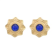 ( blue)medium earring...