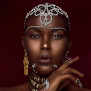 ( Silver) new exotic customs love  occidental style Rhinestone bride wedding head womaneaddress