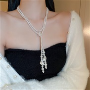 ( necklace  white)lon...