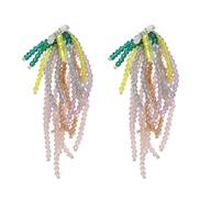 ( Color) tassel earri...