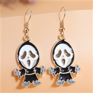 occidental style fashion concise color cartoon series personality earrings