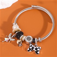 fashion concise angel bow accessories temperament lady bangle