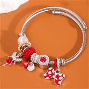 fashion concise angel bow accessories temperament lady bangle