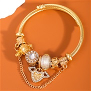 fashion concise angel love accessories temperament lady bangle