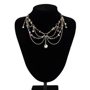 occidental style beads samllyk butterfly wind more necklace