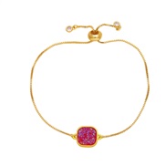 ( red)occidental style bracelet woman samll high bronzek gold braceletbrc