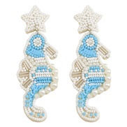 creativeins Alloy embed Pearl beads animal fashion earrings Earring