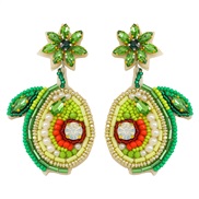 high creative fruits Bohemia wind occidental style cartoonins earrings earring