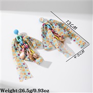 (26313) Cloth tassel earrings  original more imitate Shells earring