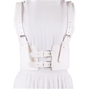( white) lady belt atmospheric leisure Imitation leather belt  slim ornament Imitation leather