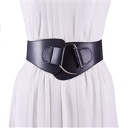 ( black) lady belt fashion brief lady elasticity slim Imitation leather width