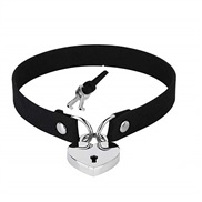 ( black)brief punk wind Peach heart love Collar chain belt clavicle necklace