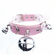 ( Pink) dayzier woman Collar leather necklace