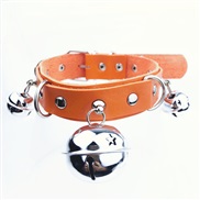 ( orange) dayzier woman Collar leather necklace