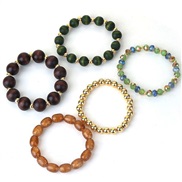 (S 245   5Suit ) Bohemia wind beads bracelet set  occidental style women fashion