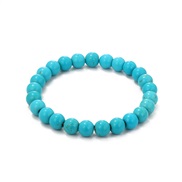 (S23 3 1 green )mm natural crystal  natural agate crystal beads bracelet