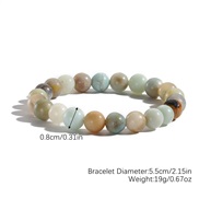 (S24 3 8  )mm natural crystal  natural agate crystal beads bracelet