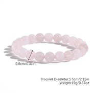 (S24 3 12 )mm natural crystal  natural agate crystal beads bracelet