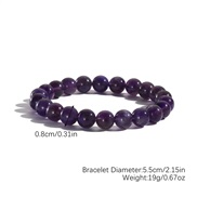 (S24 3 13 )mm natural crystal  natural agate crystal beads bracelet