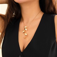 ( 2   Gold necklace 6...