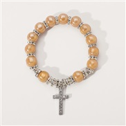 (B2444) occidental style Bohemia natural beads bracelet  spring summer sweet love pendant fashion