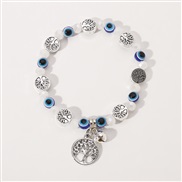 (B2454) occidental style Bohemia natural beads bracelet  spring summer sweet love pendant fashion
