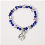 (B2456) occidental style Bohemia natural beads bracelet  spring summer sweet love pendant fashion