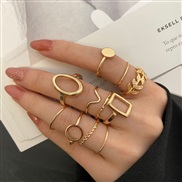 (54478) butterfly ring opening more ring set love ring woman samll