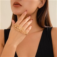 ( Gold 2356)occidental style  flower temperament banglebracelet retro elegant lace bracelet