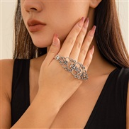 ( anti silver 2356)occidental style  flower temperament banglebracelet retro elegant lace bracelet
