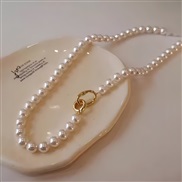 (Pearl  necklace) more high color Pearl necklace woman all-Purpose clavicle chain sweater chain