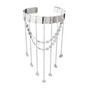 ( 2 E1 White K  264)occidental style customs beads tasselarm chain Bohemia love woman