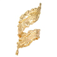 ( Gold)spring occidental style bangle leaves Alloy woman Bohemia trend exaggerating Metal