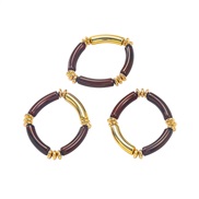 ( Bracelet three piece suit)spring bracelet necklace set lady bamboo fashion color style