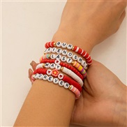 ( 3  Mixed color 4979)occidental styleins wind beads bracelet woman Bohemia Word elasticitybracelet