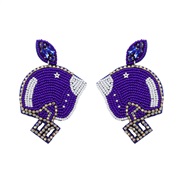 (purple)earrings  occ...