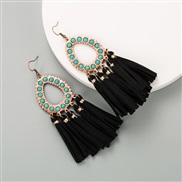 ( black)earrings Bohe...