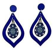 ( blue)Earrings drop ...
