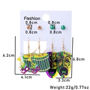 (1 ) earrings set Acr...