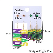 (4 ) earrings set Acr...