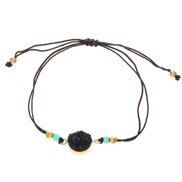( black 11 99) fashion color natural bracelet  samll handmade weave all-Purpose bracelet