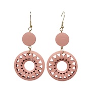 ( Pink)Earrings Round...