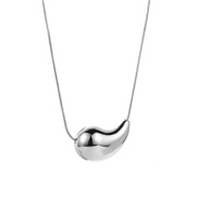 ( necklace) stainless steel surface exaggerating samll necklace drop lovely brief earrings