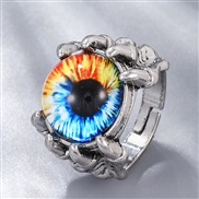 occidental style fashion retro eyes temperament concise ring